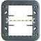 Support à vis pour plaques Axolute 3+3 modules|Bticino-TICH4726