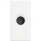 Sortie de câble D9mm - 1 module Axolute - finition White|Bticino-TICHD4953