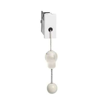 Interrupteur à tirette Mosaic - 1 module - blanc antimicrobien|Legrand-LEG076677