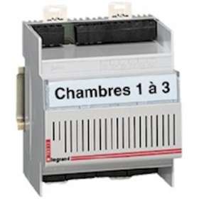 Module de gestion 3 directions pour la gestion de 3 chambres - 4 modules|Legrand-LEG078212