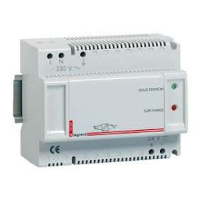 Alimentation modulaire 24V 2A 48W pour afficheur référence 076660 - 8 modules|Legrand-LEG078289