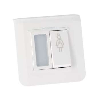 Bloc d'appel Mosaic - témoin rouge retour d'appel - antimicrobien|Legrand-LEG076685L