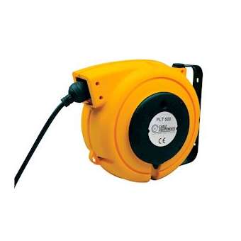 P512: enrouleur rappel auto PLT 500 - 8+1m 4G1,5² HO7RN-F - IP42 - Cliquet|Cable equipements-CQSER0401509RP512