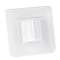 Hublot de couloir appel seul Mosaic - 1 voyant LED rouge - complet blanc