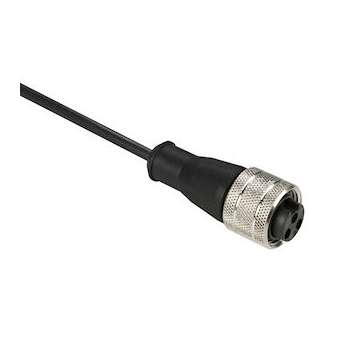 OsiSense XZ - connecteur pré-câblé - droit femelle - 7/8p16 UN - 3 broches - 2m|Schneider Electric-SCHXZCP1670L2