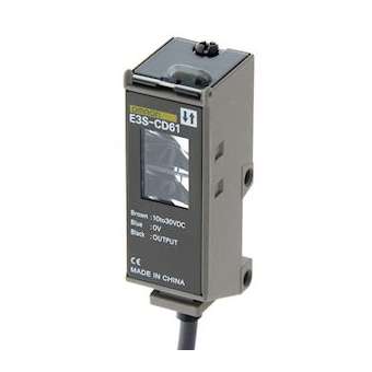 Réflexion directe, 70cm, vertical, 10-30vcc, npn/pnp, lo/do, câble 2m|Omron electronics-OMRE3S-CD612M