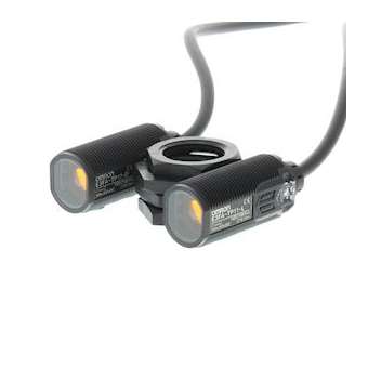 Cellule photo m18 plastique reflex npn cable 2m|Omron electronics-OMRE3FA-TN112M