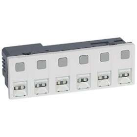 Bloc d'appel 6 directions Mosaic 6 modules pour alimentation extérieur TBTS 12V|Legrand-LEG076657