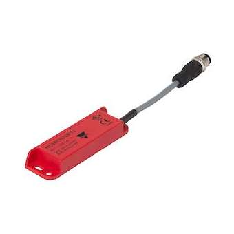 Capteur magnétique rectangulaire 1NO et 1NC sortie Droite câble PVC 0,1m + M12|Carlo gavazzi-CGPMC88CH1O1CRT1