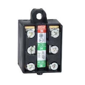 XE3NP21 - éléments de contacts inter position NC+2NO décalés à action dépendante|Schneider Electric-SCHXE3NP2151