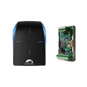 Kit lecteur LP26 TR + décodeur RS485 Weigand mode transparent|Castel-CST910.0127