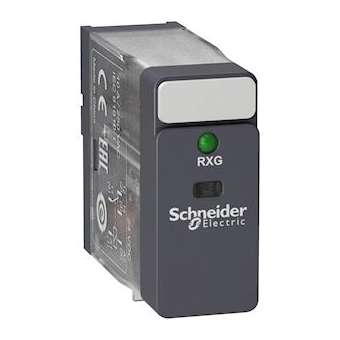 Zelio Relay RXG - relais interface - embrochab - DEL - 1OF - 10A - 24VDC|Schneider Electric-SCHRXG13BD