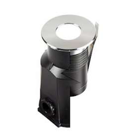 ZEPH 1 - 24 rond inox 3000K 115lm 2W 120DEG|Europole-POL55002