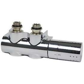 RTH FLEXODESIGN orientable à connexion centrale M30 F3/4E-M3/4E Chrome|Comap-CMPL234010001