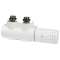 RTH FLEXODESIGN orientable à connexion centrale M30 F3/4E-M3/4E Blanc