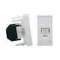 Prise RJ45 Cat 6 FTP 9 Points 22,5x45, Blanc - Jusqu'à épuisement du stock