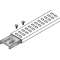 Eclisse pour rails Télex en C, largeur 50, GC|Niedax France-NDX456002