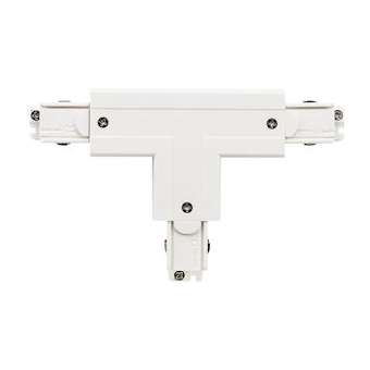 SHOPLINE connecteur en T droit rail 3 allumages blanc IP20|Sg lighting-NOL312434