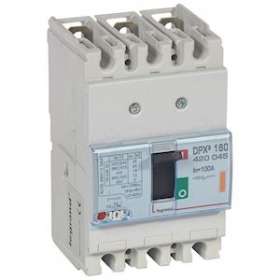 Disjoncteur magnétothermique DPX³160 pouvoir de coupure 25kA 400V~ - 3P - 100A|Legrand-LEG420045