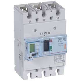 Disjoncteur électronique avec unité de mesure DPX³250 Icu 25kA 400V~ - 3P - 100A|Legrand-LEG420405
