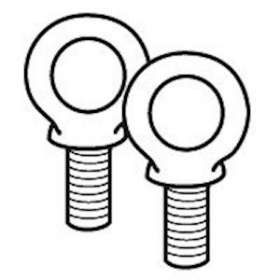 Jeu de 2 anneaux de levage pour coffret et armoire XL³800|Legrand-LEG020482