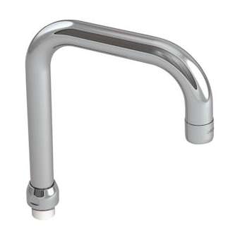 Bec tube orientable par-dessus D 22, H.115 L.150 écrou 3/4'|Delabie-DL5963150125F