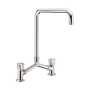 Mél.s/plage EA 100-240, croisillon à clapet, bec L.300 H.340|Delabie-DL5G65603