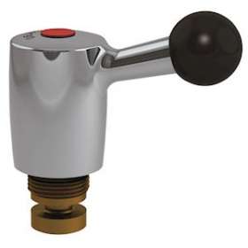Tête complète 1/4 de tour EC + manettegauche|Delabie-DL5P271AA85
