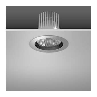 Heledon Maxi, 37 W, 4400 lm, 840, argent, DALI|RZB-RZB901664.004.1.76