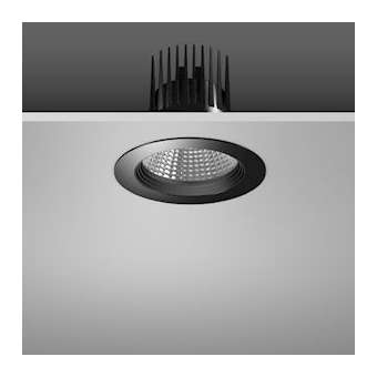 Heledon Maxi, 37 W, 4400 lm, 840, noir, DALI|RZB-RZB901664.003.1.76