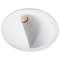 JUNISTAR downlight asymétrique blanc LED 9W 3000K classe II IP44