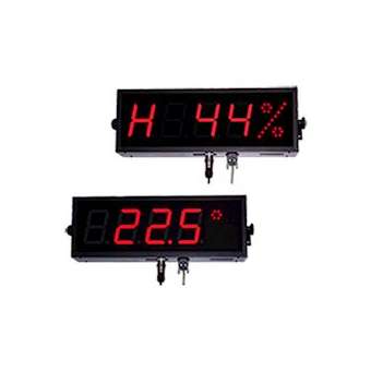 AFFICHEUR NUMERIQUE 180mm, 5 DIGITS, IP65 + SONDE TEMPERATURE/HUMIDITE|Ditel-D1VDN189E-STH