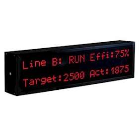 AFFICHEUR ALPHANUMERIQUE 50mm, 1 LIGNE, 20 CARACTERES, PROFIBUS DP|Ditel-D1VDT105-1SNP20