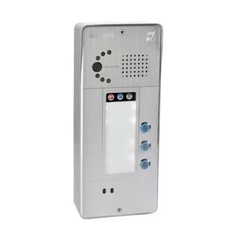 Portier mains-libres SecurAccess PMR 3 BT Alu Caméra analogique|Depaepe-DEPPX103A-CA