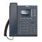 Téléphone SIP 2 cptes, écran couleur, PoE, 4 touches lignes, switch Gigabit