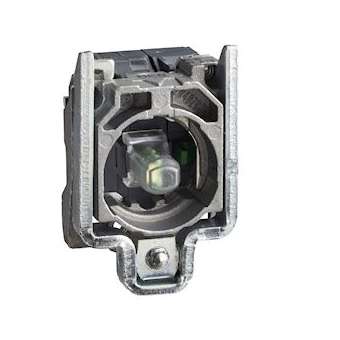 Harmony corps de bouton lumineux - D22 - blanc LED intégrée 1O+1F|Schneider Electric-SCHZB4BW0B154