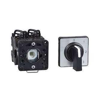 Harmony - inverseur à came - 2 pôles - 45DEG - 20A - fixation D22mm|Schneider Electric-SCHK2D002UCH