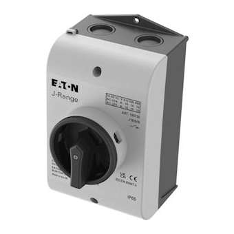 Inter. général, 16 A,en saillie, 3 pôles + N, Fonction d'arrêt, verrouillable|Eaton industries-EONJ16-B-N