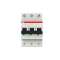 S200 Disjoncteur modulaire- 3P - 25A courbe C - 6000A/10kA (3 modules)-peignable|ABB-ABB352340