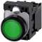 BOUTON-POUSSOIR LUMINEUX, VERT