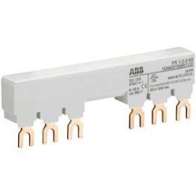 Peigne d'alimentation 65A Max pour 2 MS116-MS/MO132 avec 2 contacts auxilliaires|ABB-ABBH440076