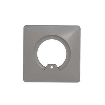 Collerette carrée de finition pour ULTRALED 2-200/400 SPOT. Coloris argent|Eaton Luminox-LUMRT2RSTS