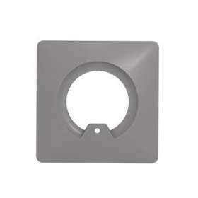 Collerette carrée de finition pour ULTRALED 2-200/400 SPOT. Coloris argent|Eaton Luminox-LUMRT2RSTS