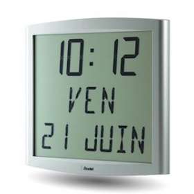 Cristalys date radio synchro ALS alu|Bodet Time & Sport-BDT938221A