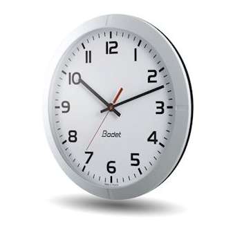 Profil 930 radio ALS piles, Heure Minute Seconde, chiffres, cadran blanc|Bodet Time & Sport-BDT982111