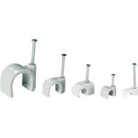 Pontet blanc pour câble diam. 04 mm|Ebenoïd-EBE68334