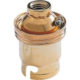 Douille acier laitonné B22 SB M10|Ebenoïd-EBE43302