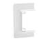 OptiLine 70 goulotte pvc blanc polaire 80 x 55 - joint de traversée de paroi