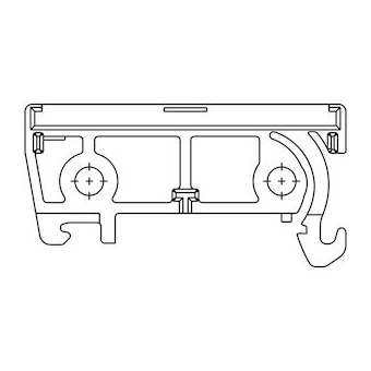 Boitiers profilés - accessoires|Weidmuller-WEI8143900000