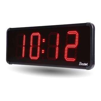 HMTLED 20 CM IND/Radio synchronisable V3 230V rouge|Bodet Time & Sport-BDT939333R